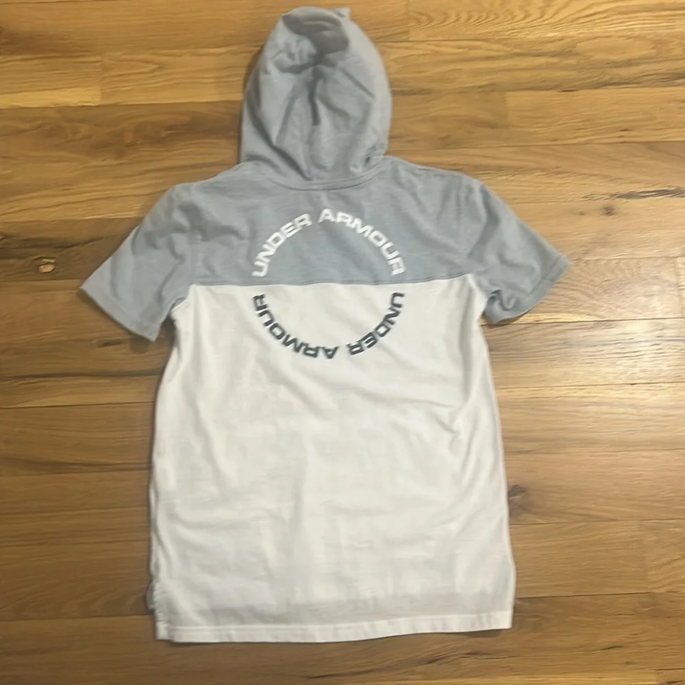 Under Armour Heatgear Short Sleeve Hoodie Youth - Picture 3 of 3
